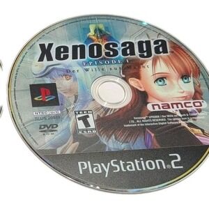 Xenosaga Episode I (PlayStation 2 PS2)  CIB Complete w/ Reg Card Tested